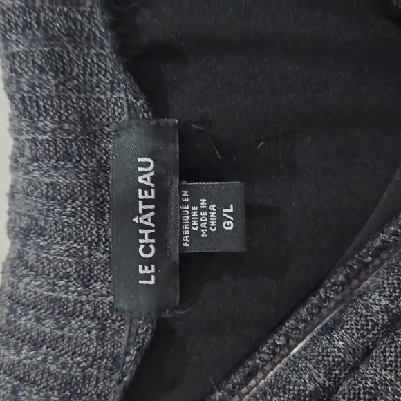 Le Chateau Dress - Winter Thick - Gray - long sleeve - Large - Picture 2 of 3